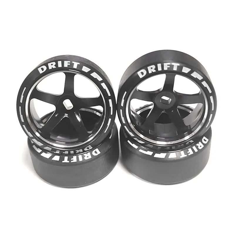 4 teile/satz legierung rc felge + drift reifen für 1/28P929 K989 MINI-Z rallye modell auto verbesserte teil – Detail 9