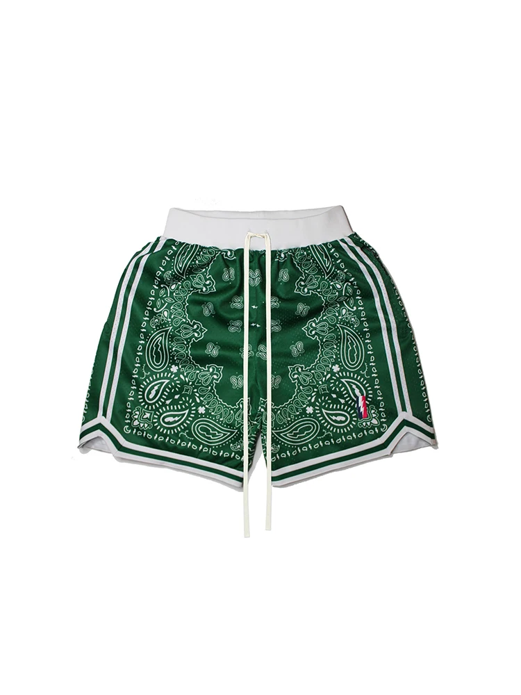 ZOOY (L-9XL) Plus Size Men's Vintage Basketball Athletic Shorts