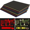 Tool Box Foam Organizers 6 Sets Adjustable Liner Inserts Non Slip Mat Drawers Chest Black Red Blue Yellow 1