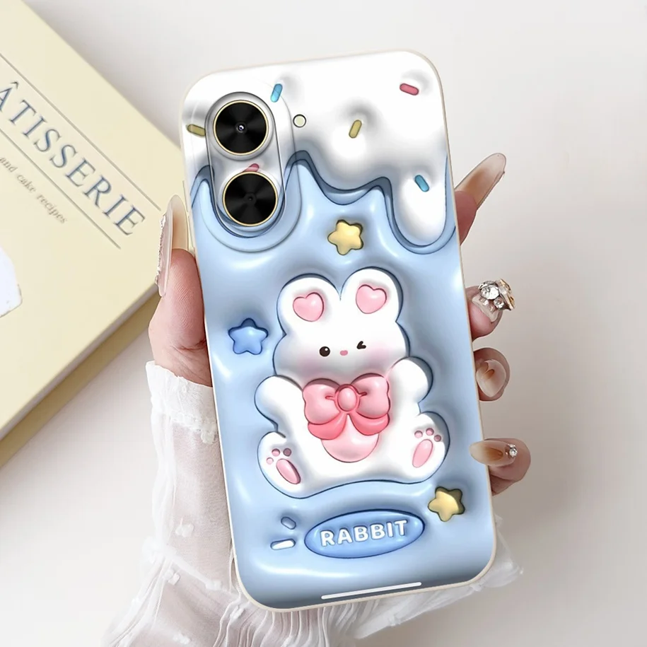Lovely Avocado Cartoon Soft Silicone Bumper Phone Case