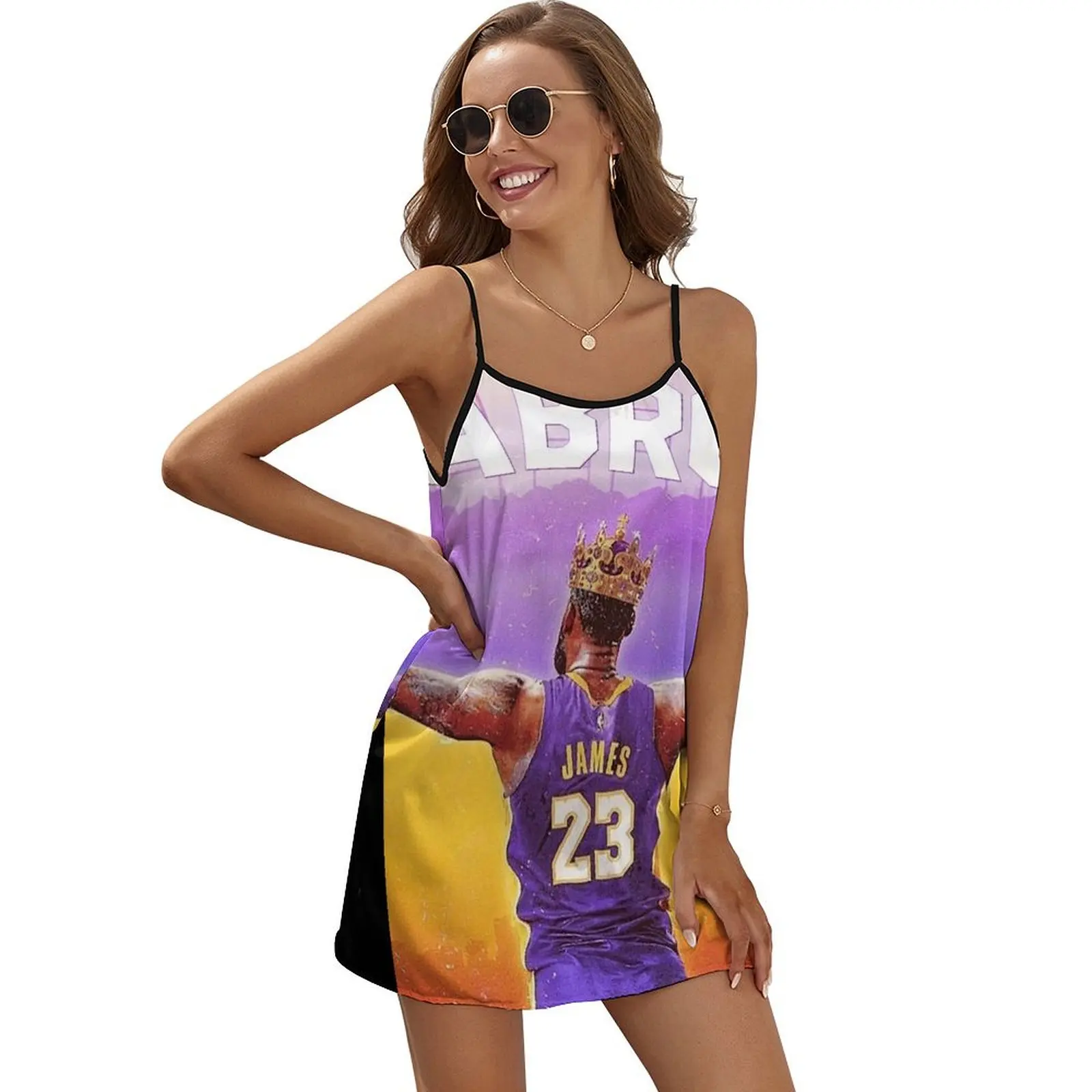 

LAbron:The King Of LA Sleeveless Dress Women's dress luxury woman evening dress dresses for woman 2024