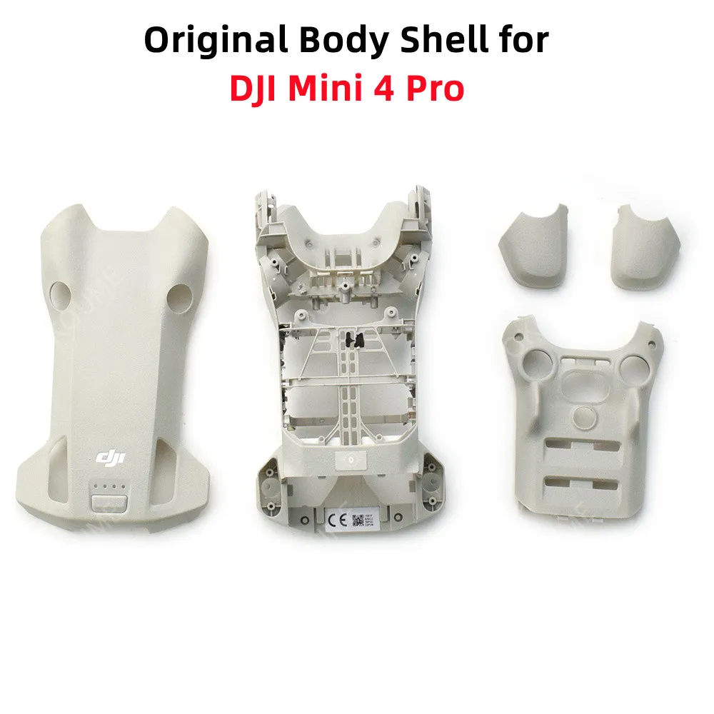 Original Body Shell for DJI Mini 4 Pro Accessories Front Side Cover Middle Frame Upper Shell Bottom Case Replacement Repair Part