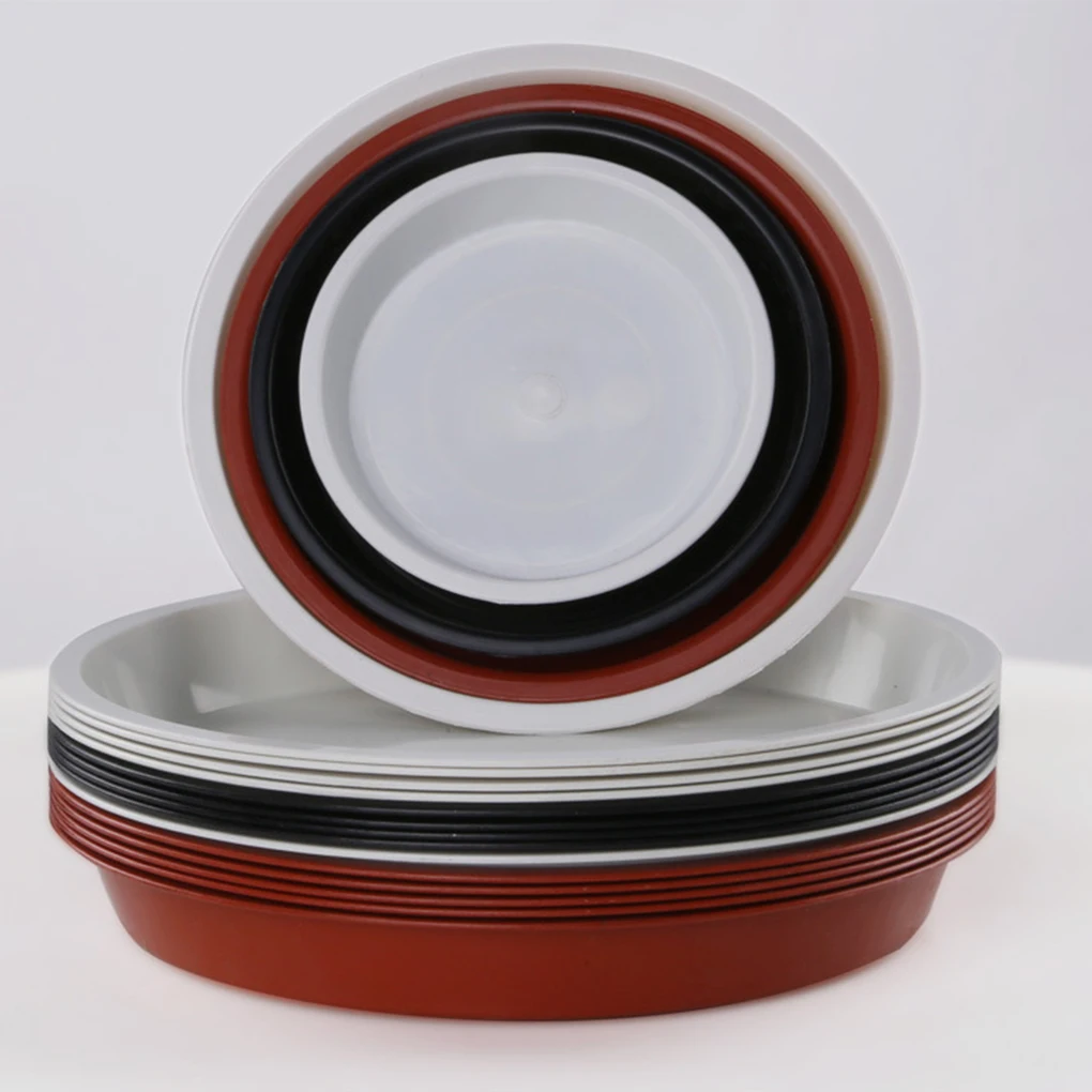 

10x Multifunctional Plant Saucer For All Flower Plant Pots Plastic Flower Plant Pot Saucer