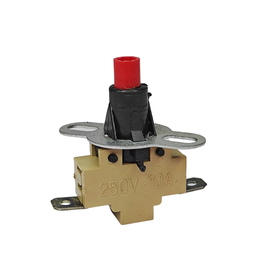1PCS 250V 10A Electric Heater Temperature Switch Electric Heater Fan Piano Key Thermostat Controller Switch Accessories