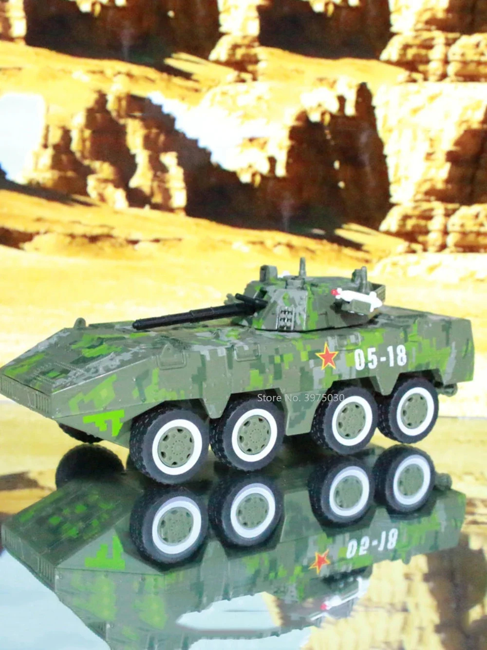 

Модель военного бронированного автомобиля 1/50 пехотный Танк 8x8 из сплава