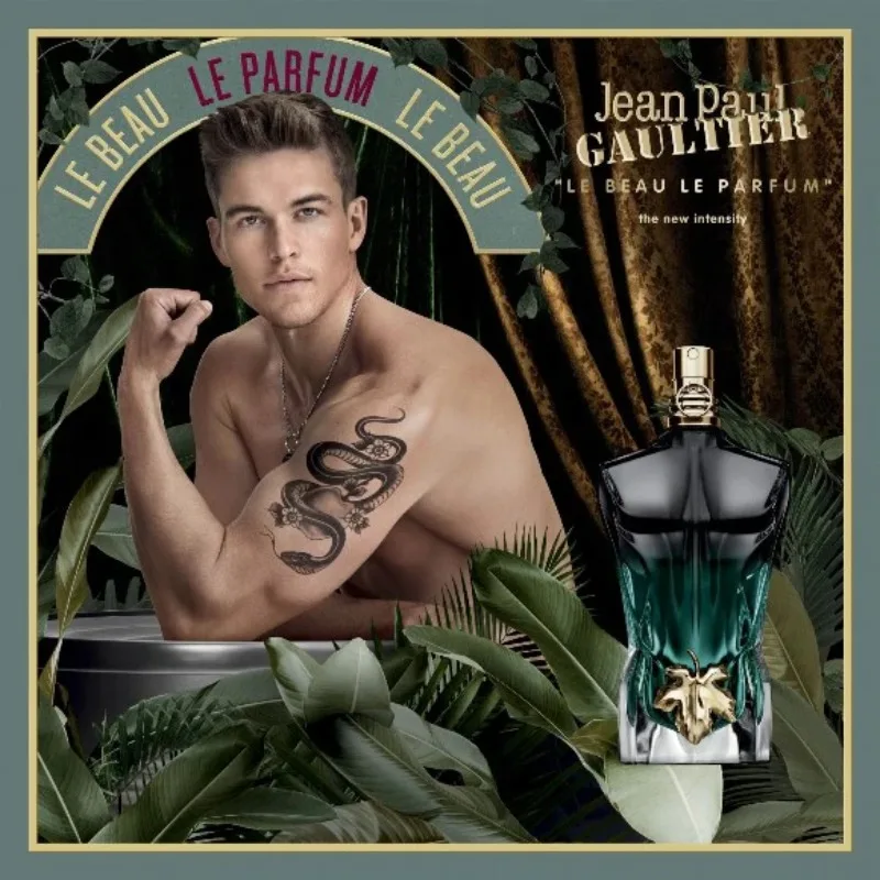 Jean Paul Gaultier Le Beau Le Eau de Parfum 4.2 Ounce 125 ML Original Premium Perfumes Lasting Oriental Woody Pheromones Perfume Sd99b60ed53ad4a949ae3f6ea4c0c9cfac
