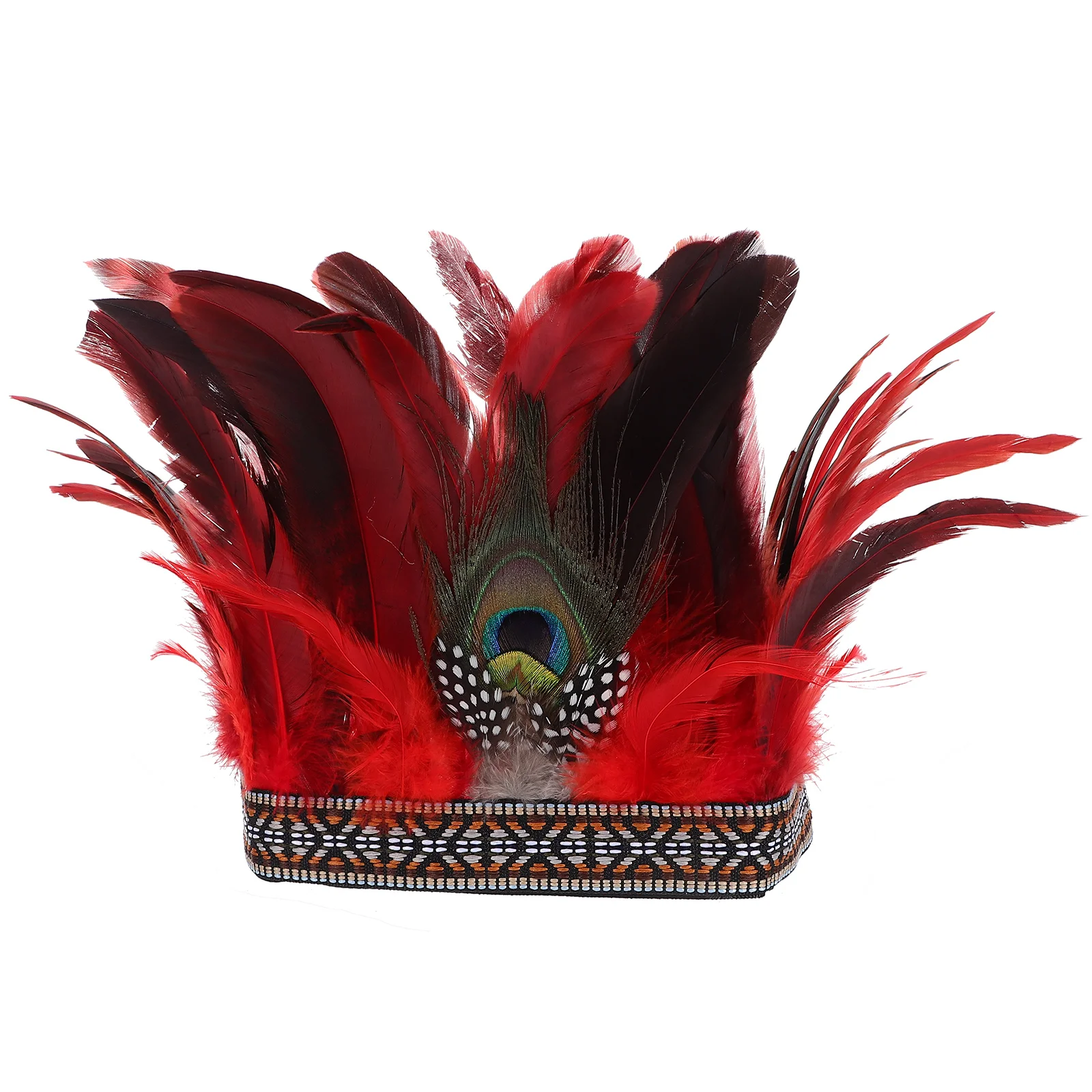 

Plumage Headdress Cosplay Plumage Headband Decorative Hairband Carnival Plumage Hairband for Adult