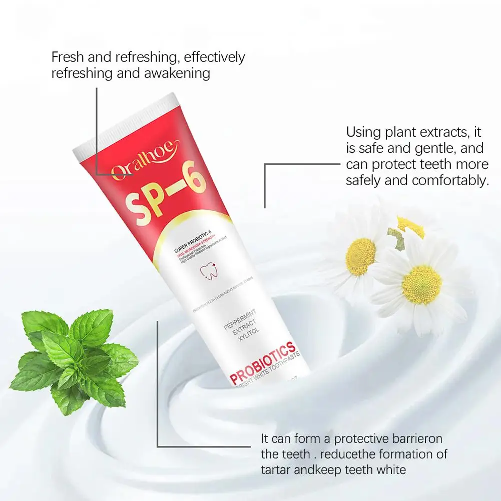 Teeth whitening product Teeth whitening essence Teeth health product SP-6 Whitening Toothpaste Probiotic Cleaner