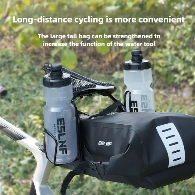 Aluminum Alloy Bike Saddle Extension Mount Stable Saddle Bag Stabilizer Multifunctional Water Bottle Bracket Bike Accessories 5