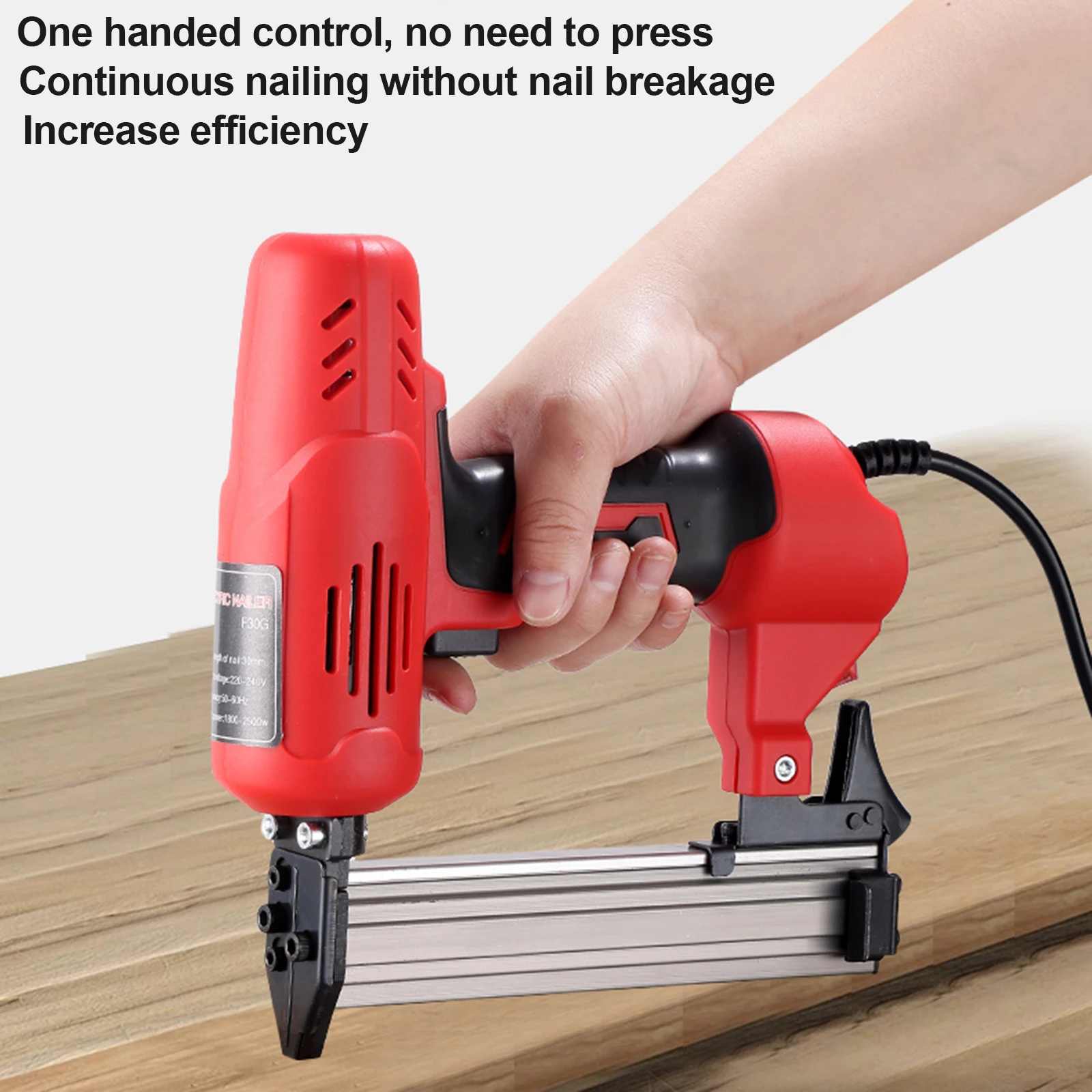 F30/422J Electric Stapler 2 In 1 Framing Tacker Electric Nails Staple Gun  For Woodworking