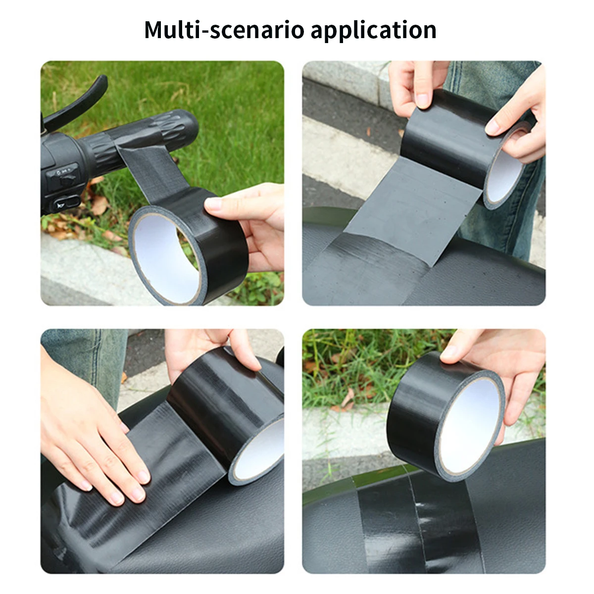 Leather Repair Tape Leather Repair Sticker Leather Patch Leather Repair Leather Repair Patch Leather Repair Material Self Adhesive Leather Sticker 1 Roll Leather Sofa Repair Subsidy Motorcycle Car Seat Self-adhesive Black Cloth Base Tape for Car Cushion Repair