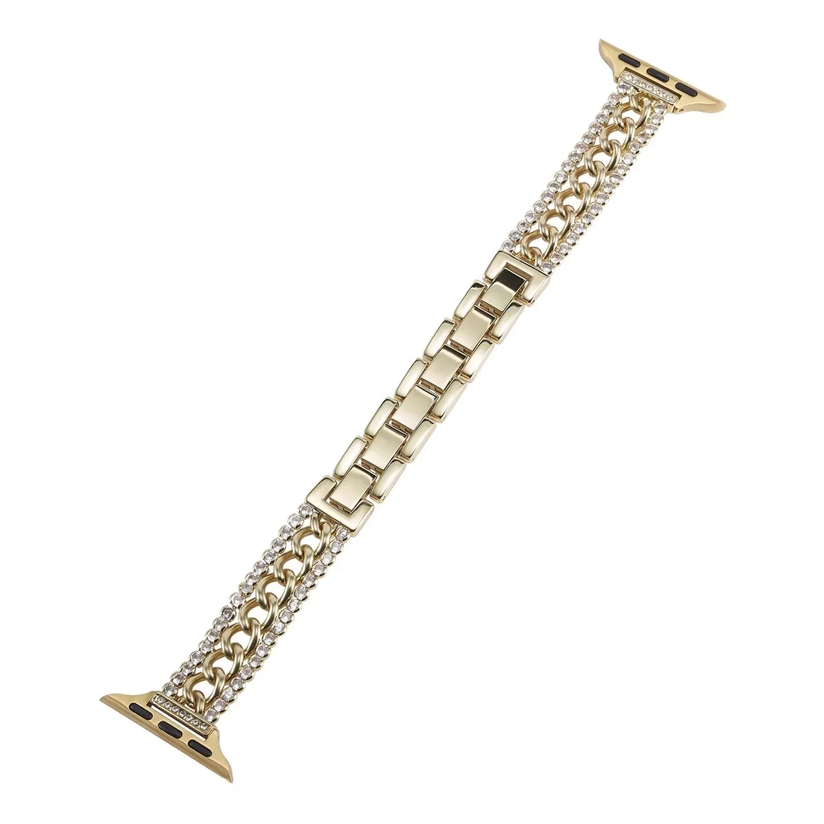 Pulseira de smartwatch em metal para apple watch series_voghion.com