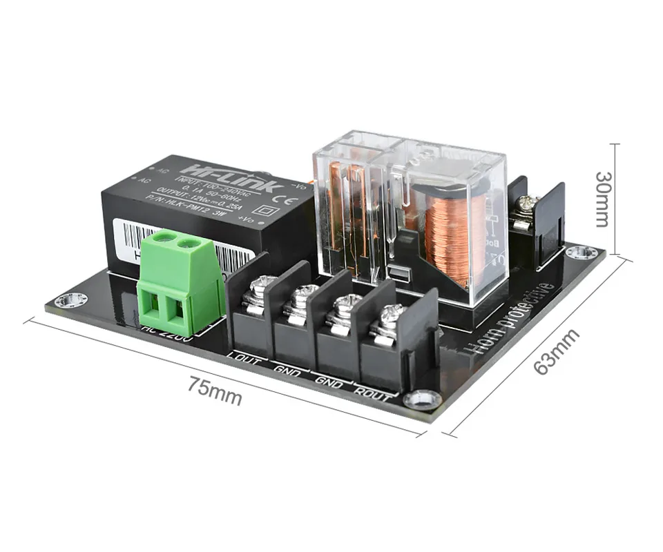 AIYIMA 2.0 150W Speaker Protection Board kit parts reliable performance 2 channels Assembled Board For HIFI Amplifier DIY