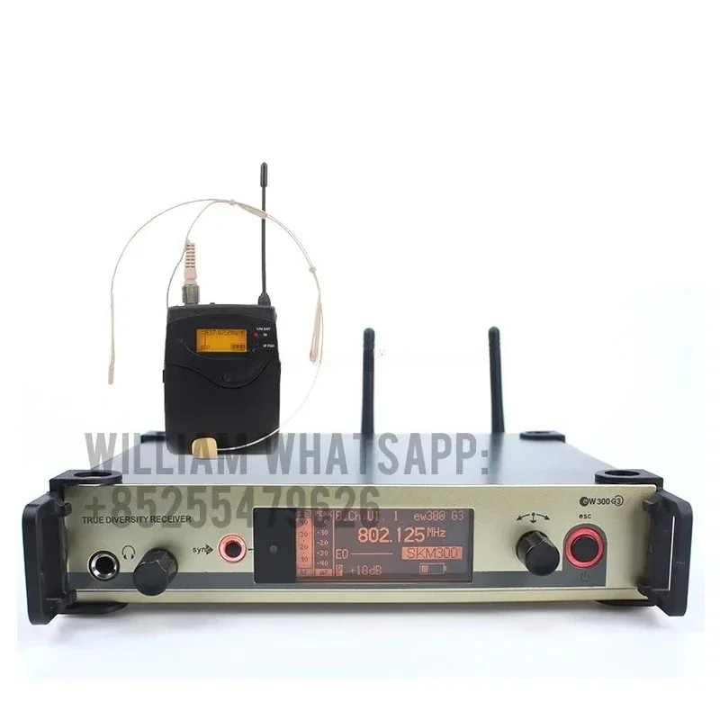 고품질 무선 마이크 시스템 EW300G3 가라오케 마이크 및 핀 마이크 무선 마이크 전문가용