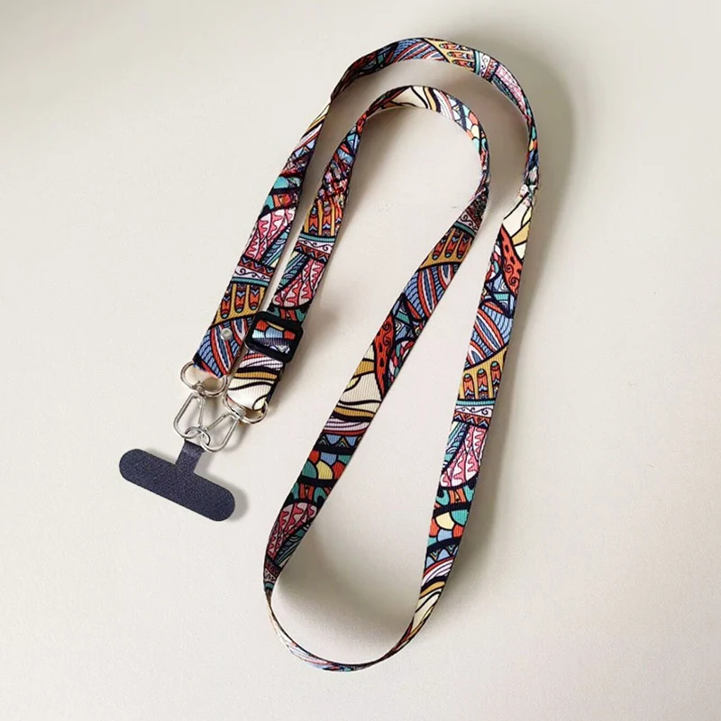 Premium Universal Crossbody Mobile Lanyard with Secure Anti-Loss Strap & Key Attachment