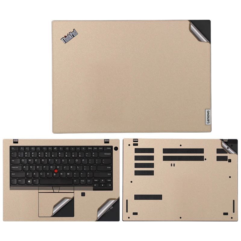 Tampa da Pele do Portátil para Lenovo Thinkpad Anti Scratch Vinyl Decal Filme Adesivo T440s T450 T460 T470 T480 Y490 p Impermeável - Imagem 6