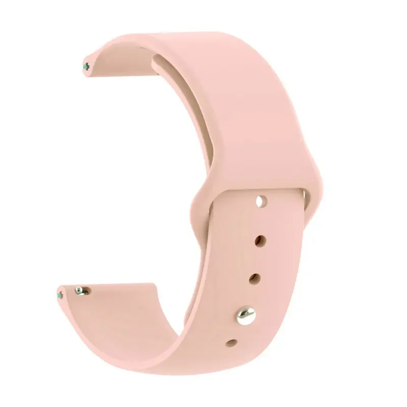 Silicone Watch Strap - 20mm/22mm Adjustable Band, Universal Fit