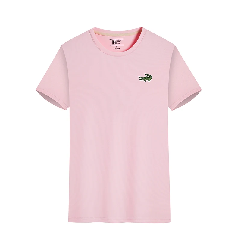 

2023 Summer High Quality Men's Cotton Embroidered Polo Shirt High-end Business Casual Lapel Short Sleeve T-shirt Top S-4xl