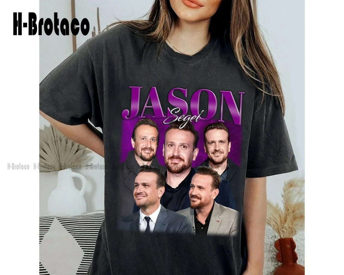 T-Shirt Jason Segel, Jason Segel Vintage, Jason Segel Merch Unisex, Camicia Retrò, T-Shirt Vintage, Camicia Alla Moda, Camicia Per Coppie