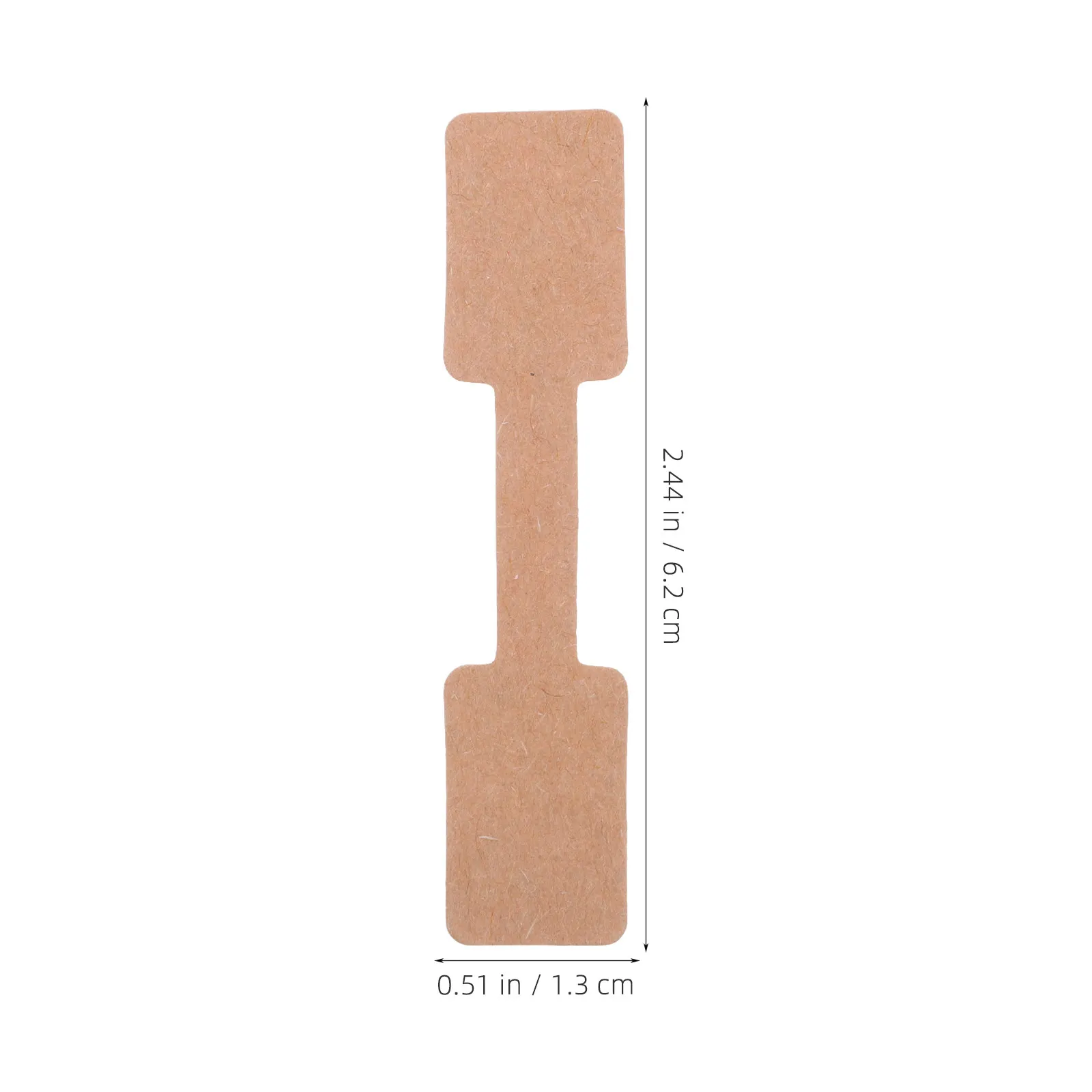 300pcs 쥬얼리 스티커 목걸이 팔찌 반지 가격 표시 시장 일반 태그용 크래프트 갈색 종이 접착 라벨