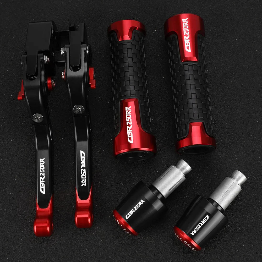

Motorcycle Parts For Honda CBR 250RR CBR250RR 2011 2012 2013 2014 2015 2016-2018 Adjustable Brake Clutch Levers Handlebar grips