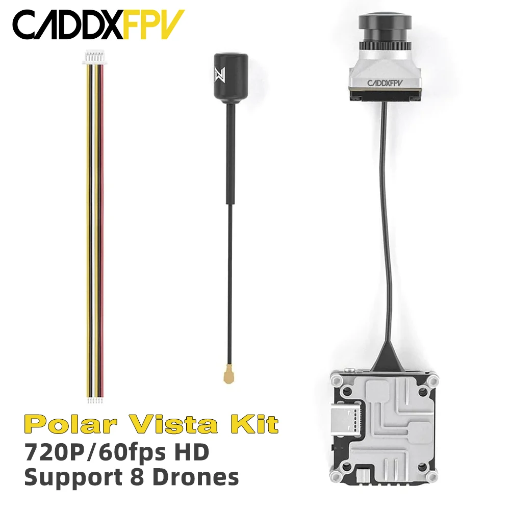 CADDX 폴라 비스타 키트 스타라이트 디지털 FPV HD 카메라 시스템, FPV RC 드론용