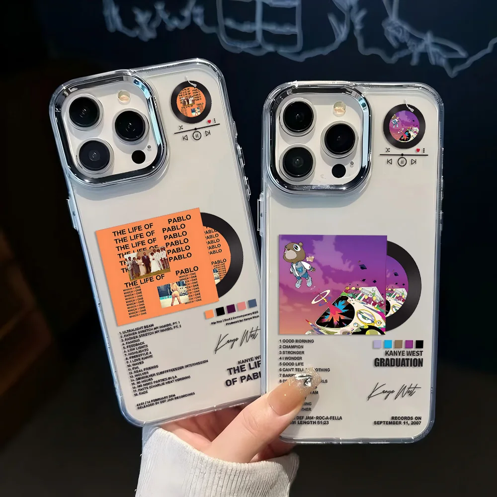 Kanye West Hot Album Themed Soft Phone Case