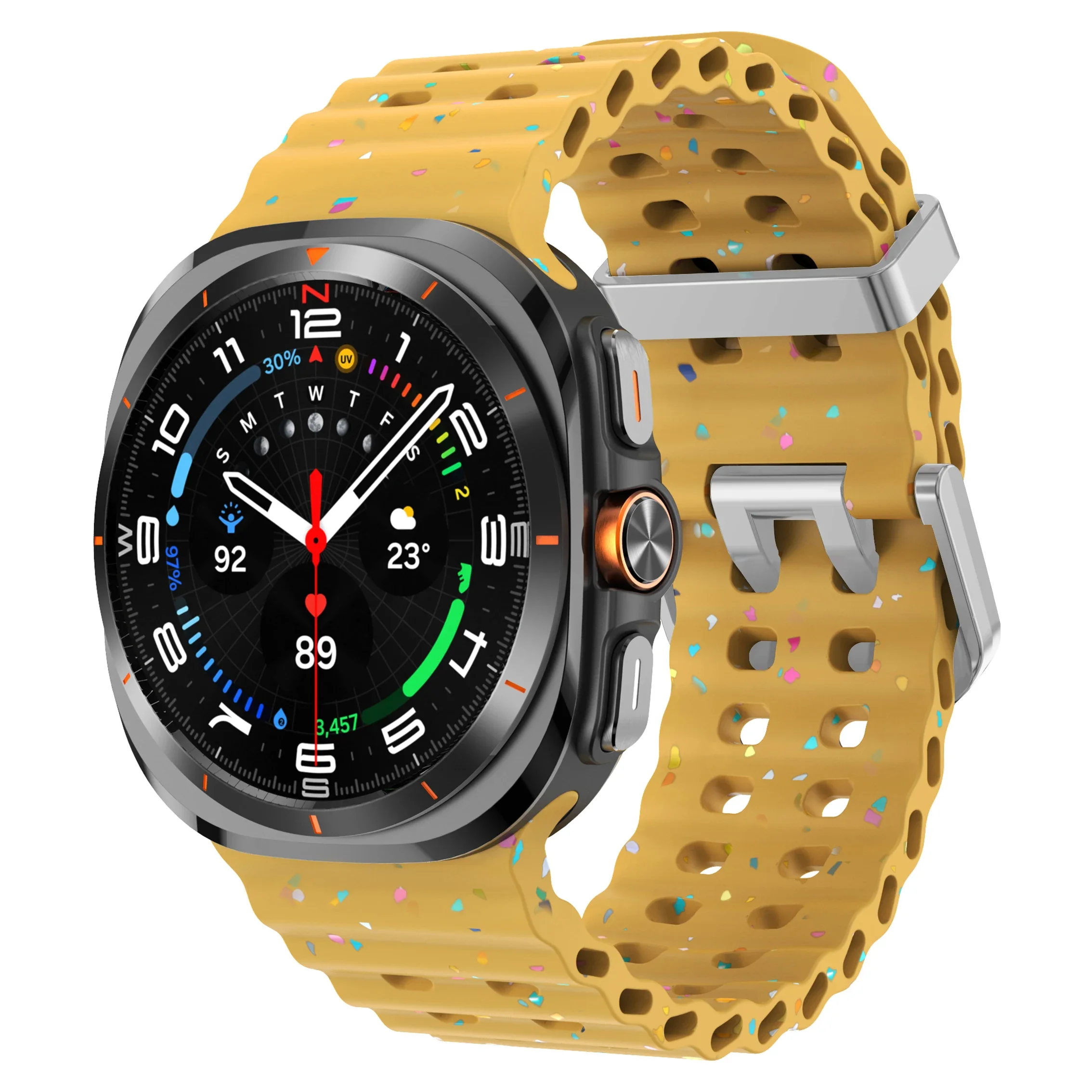 Luminous Silicone Smartwatch Strap - Universal Fit