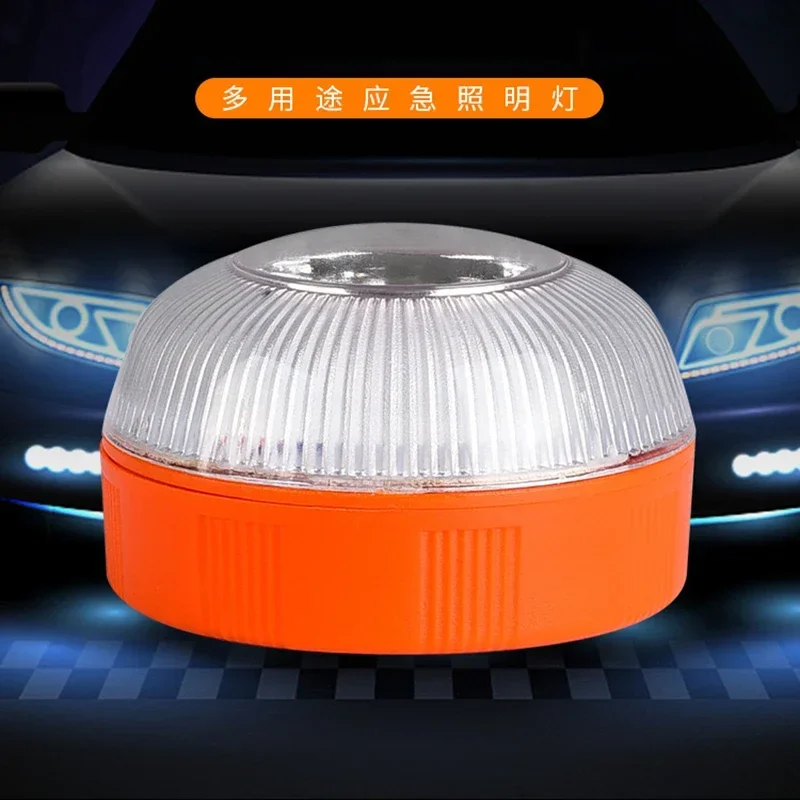 LED Light Emergency Light Explosion Flash Warning Light Multi-purpose Warning Light White Lights Emergency Lighting LED Car Roadblock Lamps Box