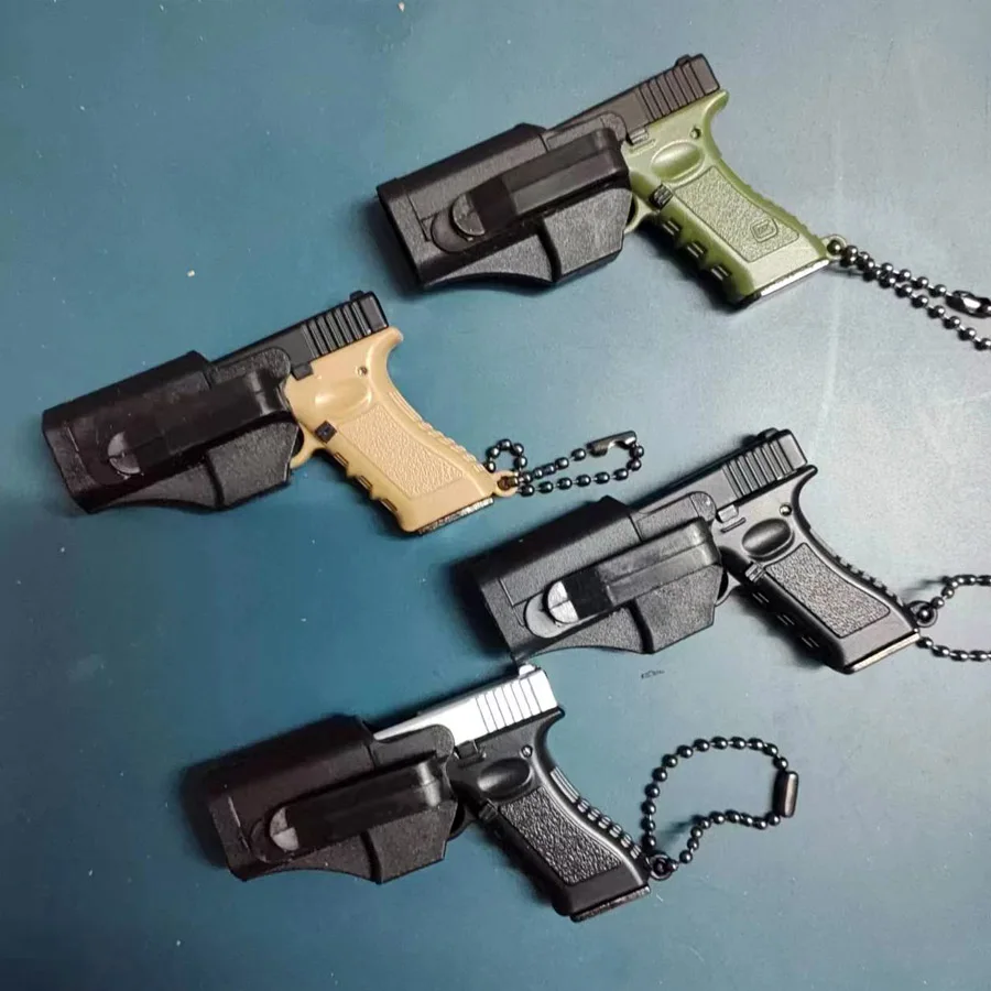 1:3 G17 Pistol Model Mini Toy Gun With Holster Detachable