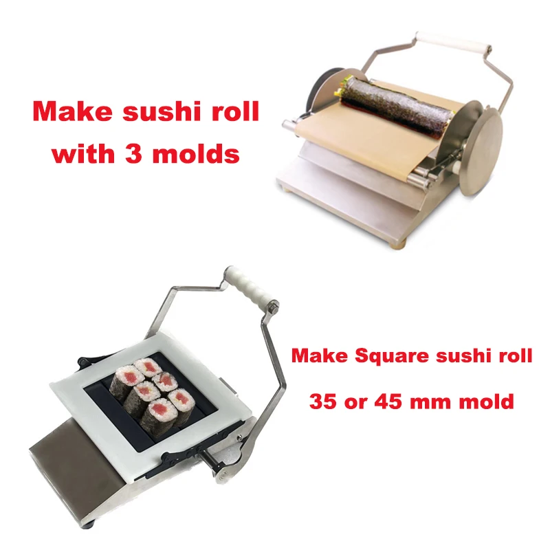 Top-Tier Square Sushi Roll Maker: A Must-Have for Sushi Restaurants â€“ Professional Machine for California Rolls