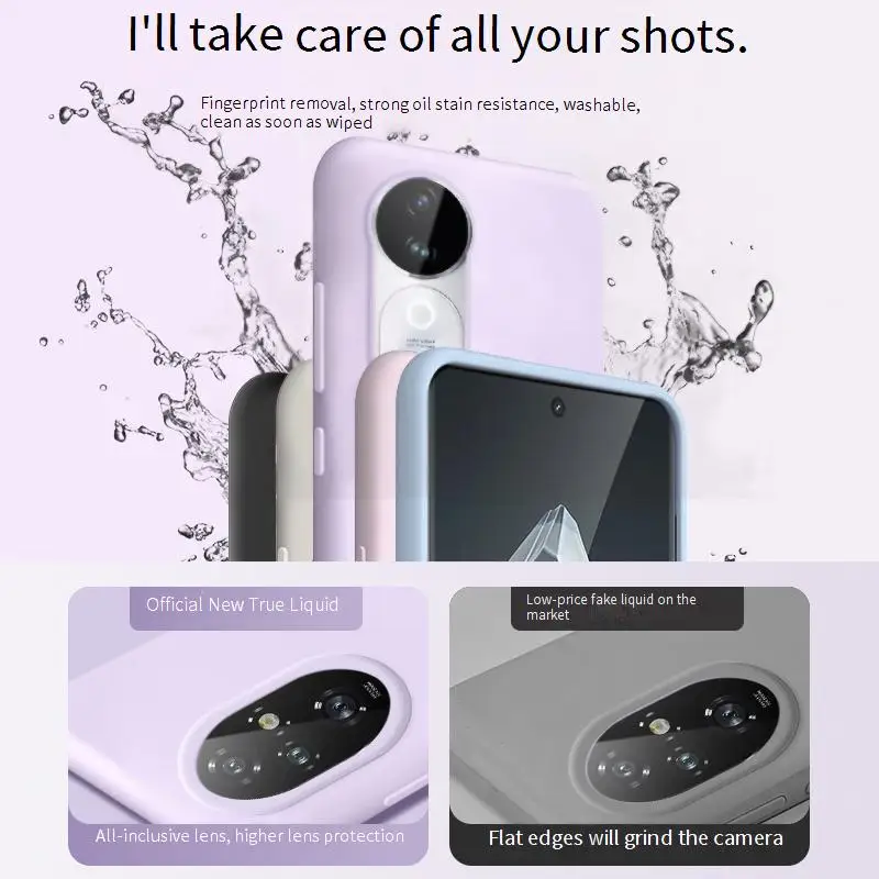 Luxury Liquid Silicone Shockproof Phone Case - Premium Protective Back Cover