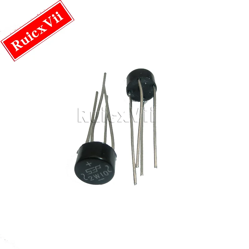 10pcs 2W10 2A1000V Rectifier bridge pile 2A Round bridge SEP New replaceable 2W06 2W08,diode bridge rectifier,electronic component,rectifier diodes,electrical rectifier diodes,electrical diodes