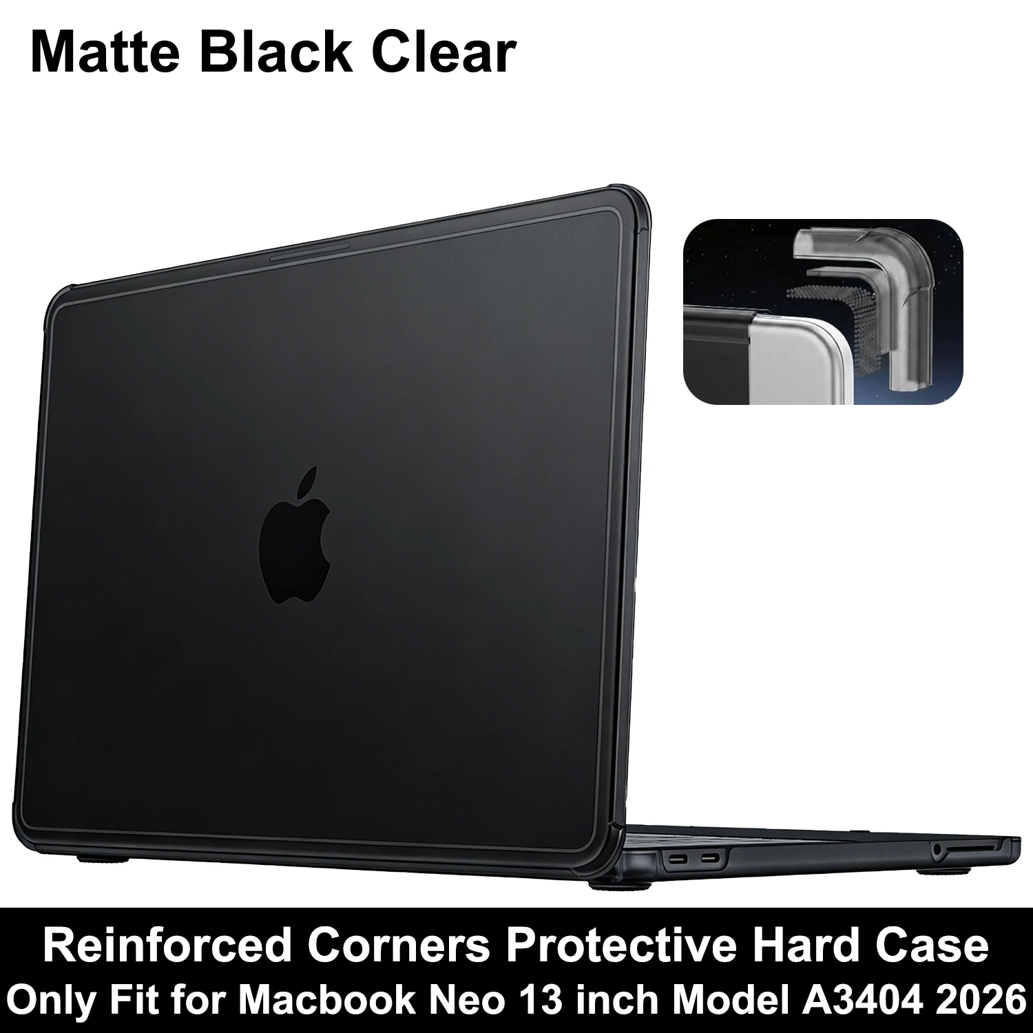 Reinforced Corners Protective Case for 13-Inch Laptops