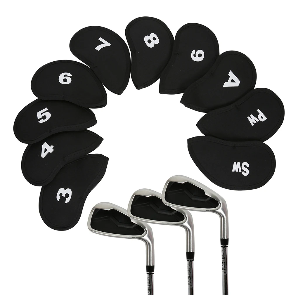 골프 헤드 커버, 골프 클럽 아이언 퍼터 헤드 커버 보호 세트, 10 개 AliExpress
