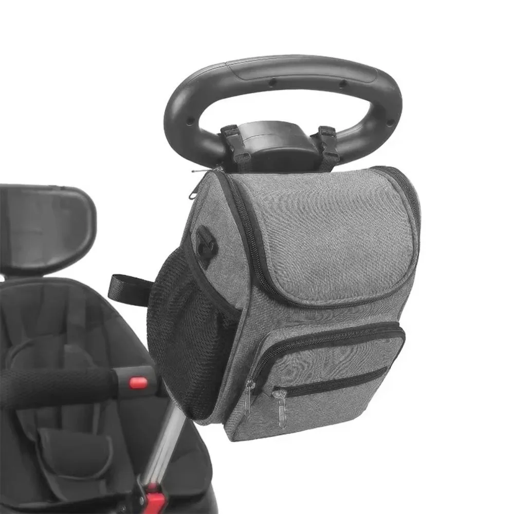 Multi-Pocket Mommy Shoulder Bag Strolling Baby Artifact Multifunctional Stroller Storage Hanging Bag Convenient Storage