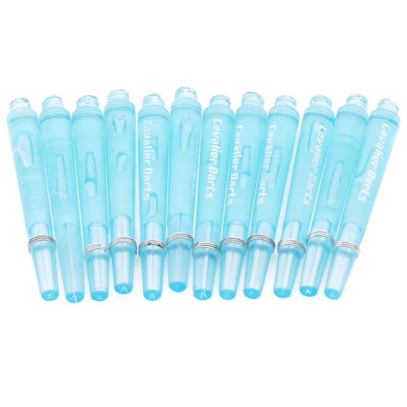 플라스틱 다트 샤프트, 4.5mm 나사 나사, 투명 다트 스템, 강철 및 소프트 다트용 스테인레스 스틸 O 링 포함, 45mm, 35mm, 12 개