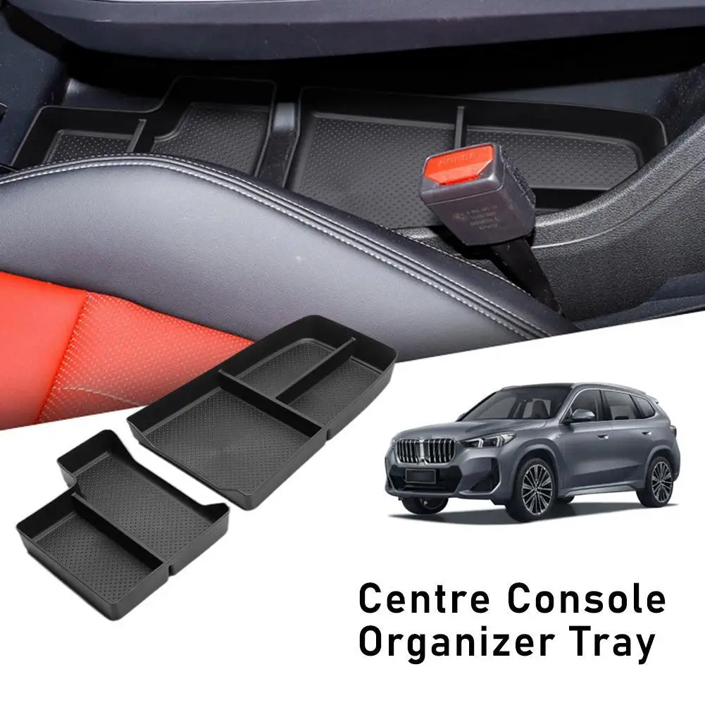 

Подлокотник для центральной консоли, органайзер, лоток для BMW X1 2023, аксессуары с водонепроницаемыми противоскользящими подкладками, декор интерьера автомобиля