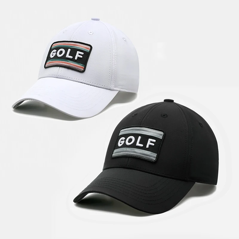 2025 New Golf Cap for Men's Spring Summer Adjustable Sports Sunshade Fishing Hat with Top Sun Protection Male Baseball Caps