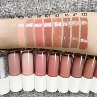 Private Label Lipgloss Plumper Custom Bulk 27 Colors Cute Chunky Pier Tube Moisturizer 7ml Moisturizing Non-fading Glossy Glaze 1