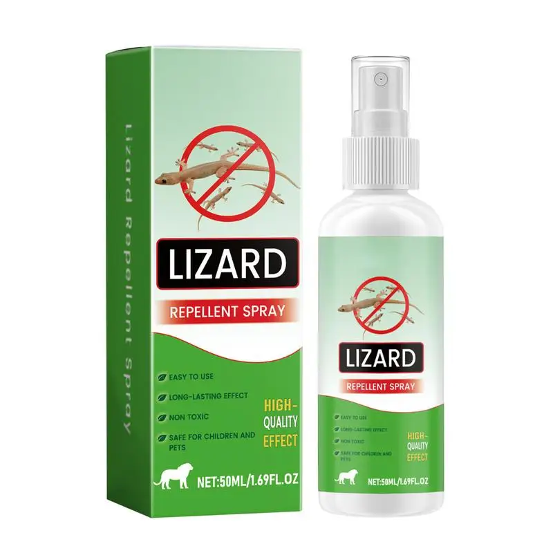 Rodents Repellents Indoor 50ml Lizard Repellents Lavender Oil Gecko Spray Powerful Reptile Deterrening Pet Safe Repel Repeller - 3
