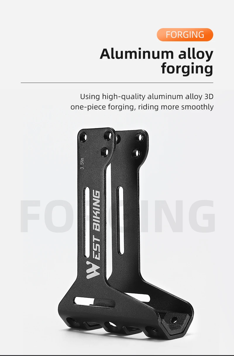 WEST BIKING Fahrrad-Flaschenhalter-Erweiterung MTB Wasserflaschenhalter-Konverter Rennrad-Sattelverlängerung Fahrrad-Zubehör – Detail 8