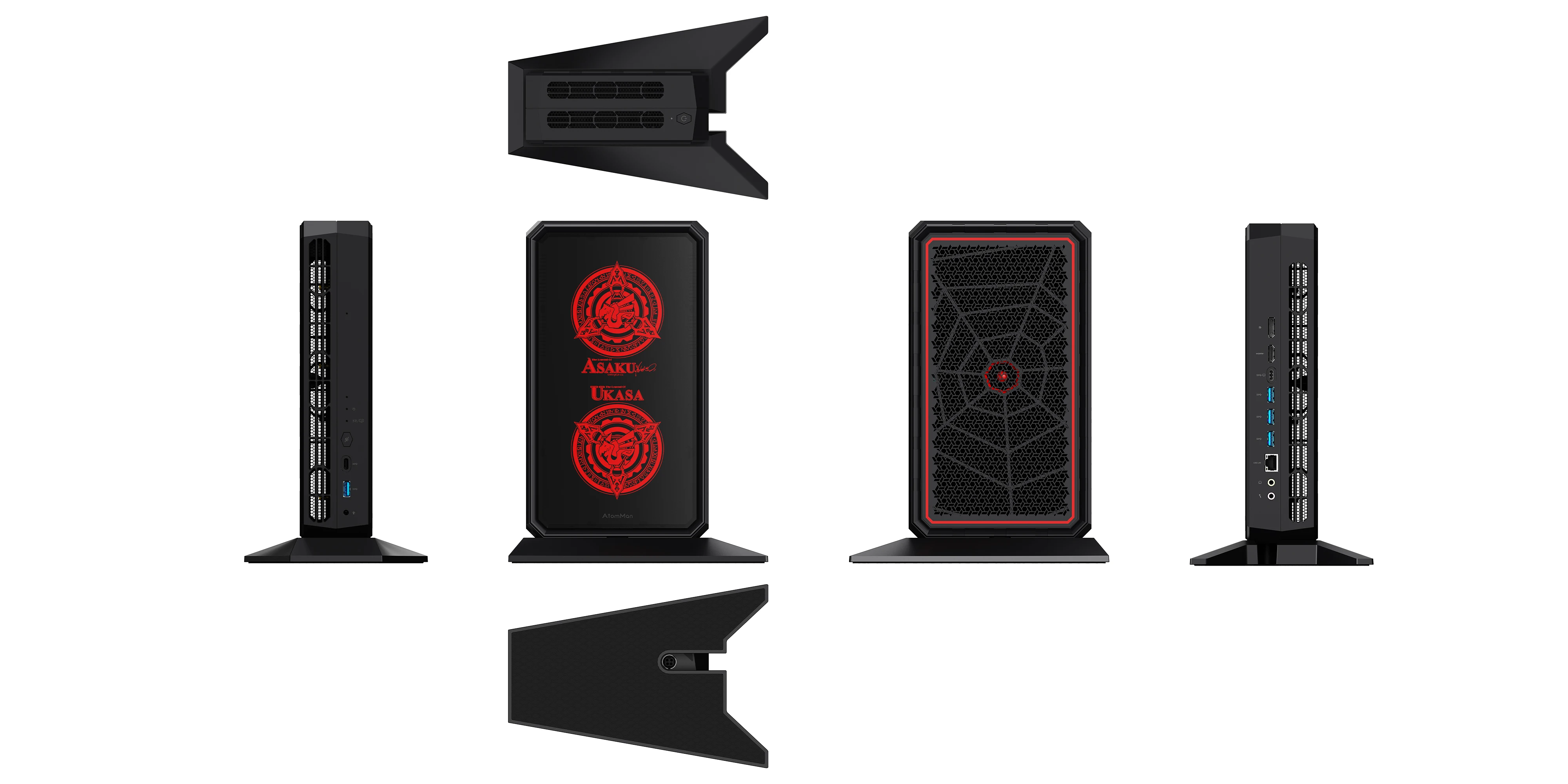AtomMan G7 Pt Mini PC AMD Ryzen 9 7945HX AMD RX 7600M XT