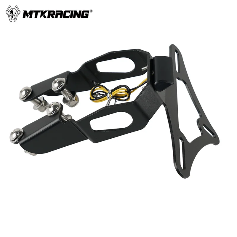 License plate holder for KAWASAKI NINJA 400/250 Z400 MTKRACING license plate holder,motorcycle license plate holder
