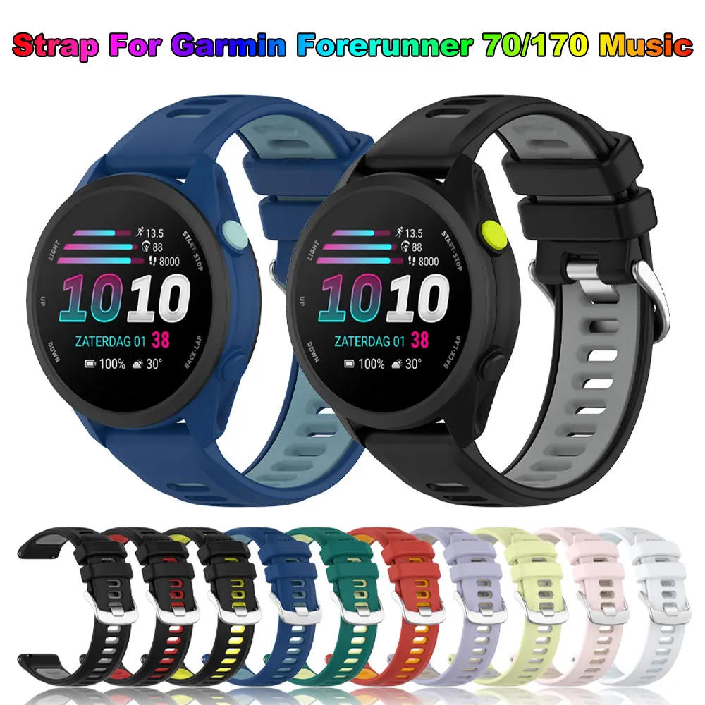 Silicone Smartwatch Strap – Premium Replacement Band for Forerunner Series
