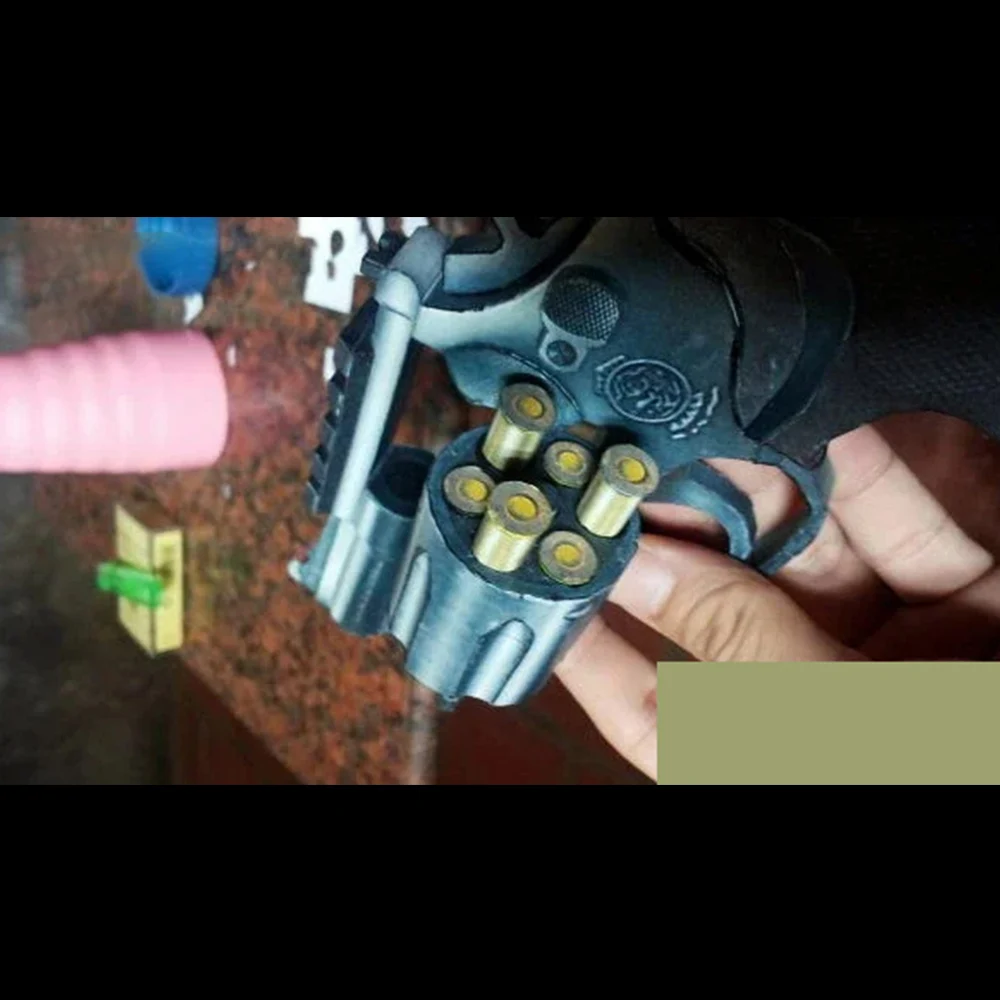 3D Paper Model Revolver Toy DIY Building Model for Adults 1:1 M66