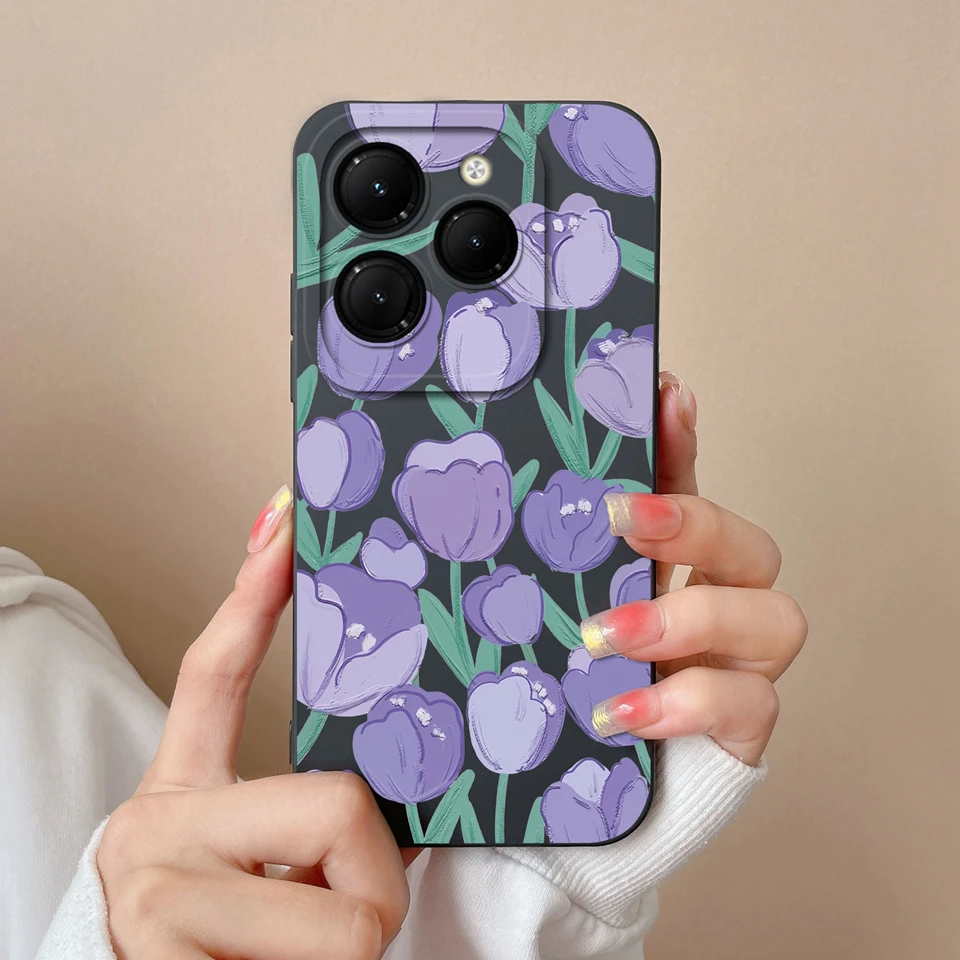 Twinkle Star Moon Liquid Durable Shockproof Back Cover