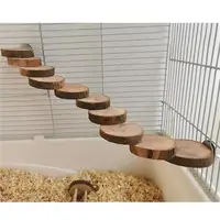 Hamster Wooden Ladder Toy For Cage 6/10 Steps Wood Climbing Blocks Chew Pig Rat Hedgehog Small Pet Accessories 1