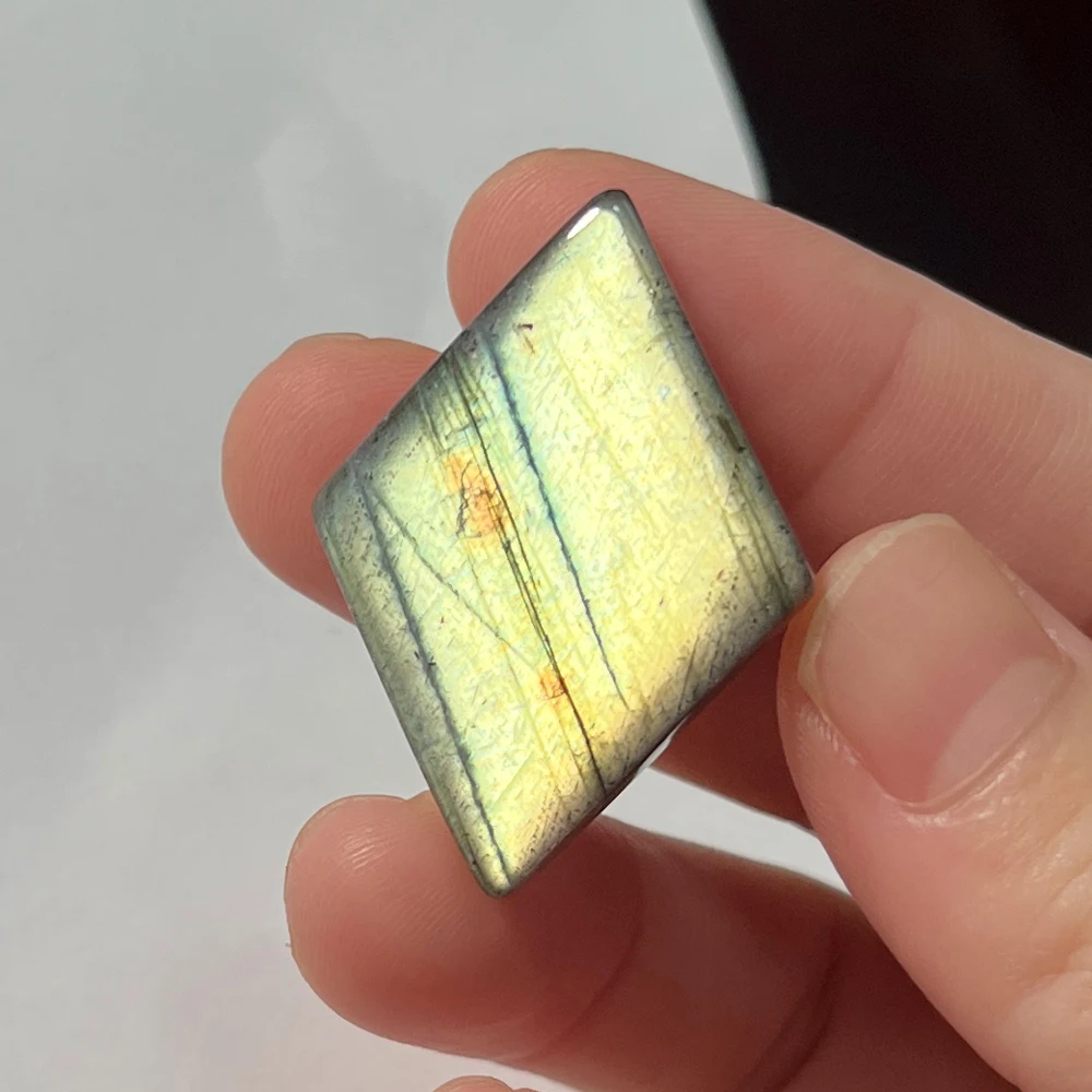 Natural Stone Irregular Shape Loose Bead Blue Purple Labradorite Cabochon CAB