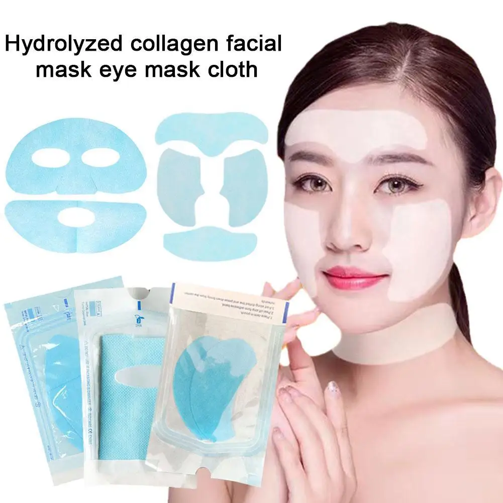 

2/4pcs Nano Collagen Soluble Mask Cloth Anti-wrinkle Face Protein Film Skincare Lifting Collagen Moisturising Skin care
